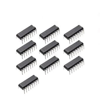 Bridgold 10pcs L293 L293D 16-pin IC Stepper Motor Drivers Controllers ...