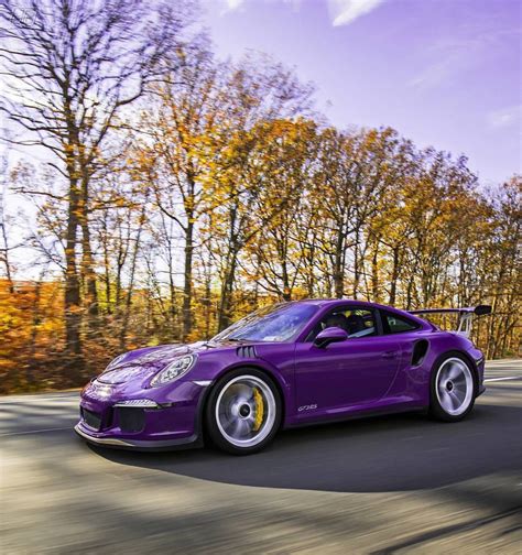 Purple Porsche 911 Gt3 Rs Wallpaper