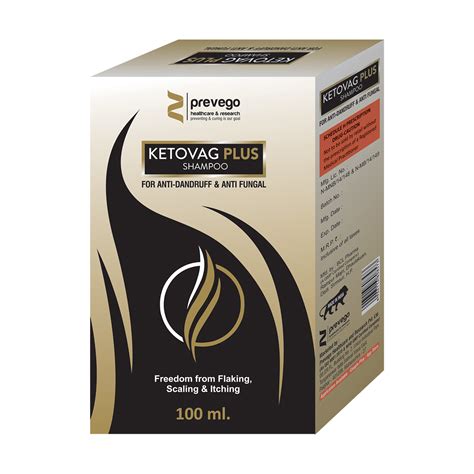 KETOVAG PLUS SHAMPOO 100ML -PREVEGO HEALTHCARE & RESEARCH PVT LTD, Mumbai