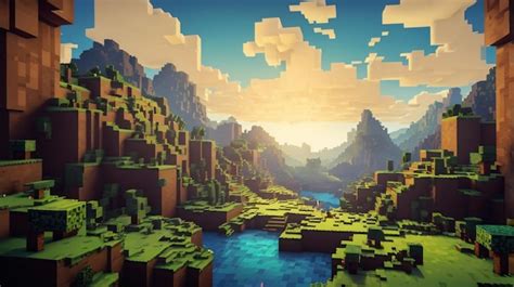 Interface de usuário de videogame de paisagem de pixel de natureza no ...