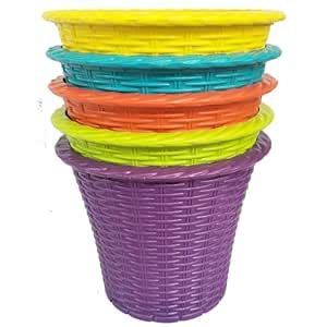 Ocean Mart- Juhi Pot Plastic Flower Pot for Indoor and Outdoor ...