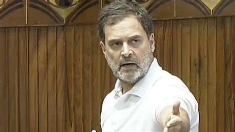 Rahul Gandhi's controversial speech in Lok Sabha expunged