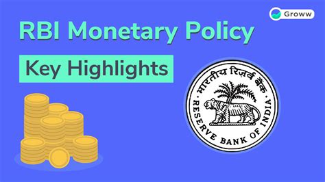 RBI Monetary Policy - Know the Key Highlights