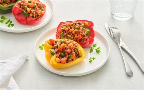 Stuffed Capsicums | Chicken Tonight