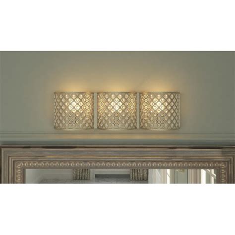 Quoizel Juliana 22.125-in 3-Light Gold Transitional Vanity Light ...