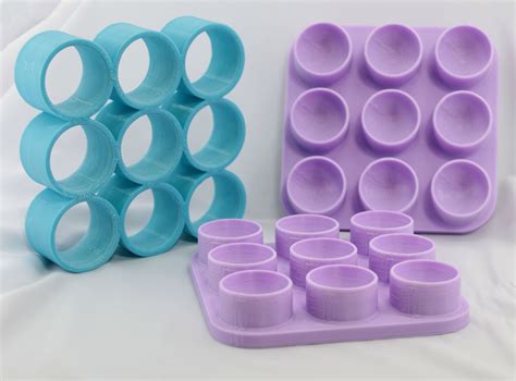 1 Pair Bath Bomb Molds Aluminium Alloy Salt Ball Mould For Soap ...