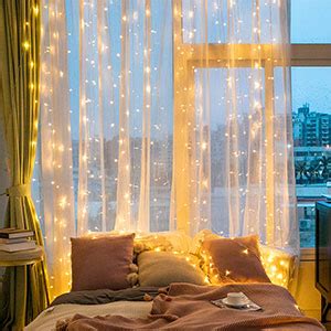 Desidiya 8 Modes Curtain Lights 300 LEDs