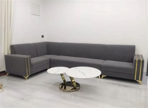 L Shape Sofa Set - Dining Table Chair Trader - Retailer from Hyderabad