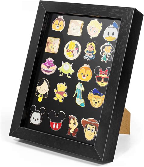Amazon.com - Pin Display Shadow Box,Enamel Pin Display Frame, Enamel ...