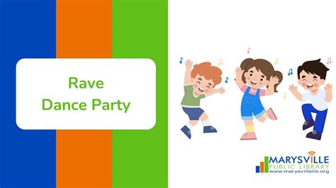 Rave Dance Party, Marysville Public Library, 23 September 2025 | AllEvents