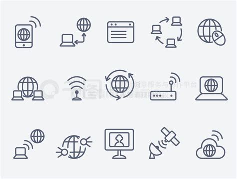 Internet 矢量图 的图像结果