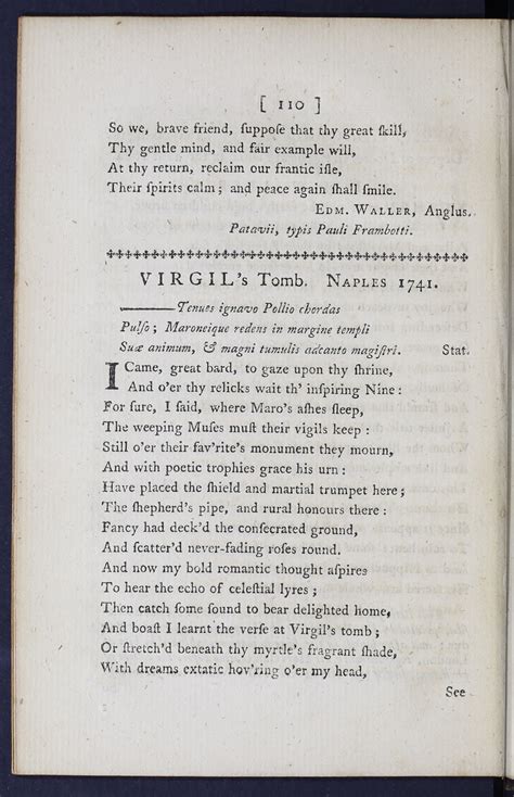 Eighteenth-Century Poetry Archive / Works / VIRGIL's Tomb. NAPLES 1741 ...