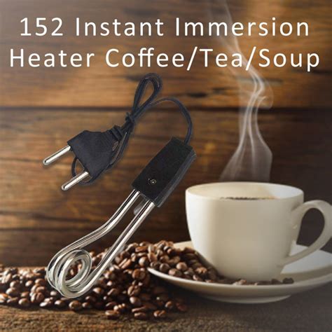 Instant Immersion Heater Coffee / Tea / Soup Electric Water Portable R ...