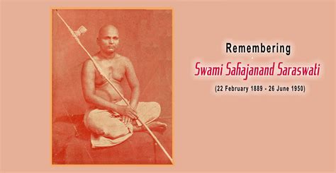 Swami Sahajanand Saraswati