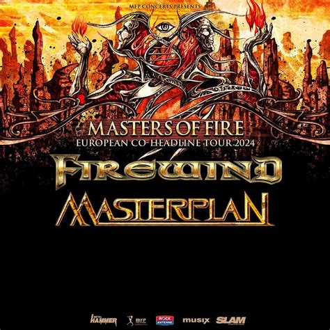 FIREWIND & MASTERPLAN Masters of Fire Tour 2024, DAS BETT, Frankfurt ...