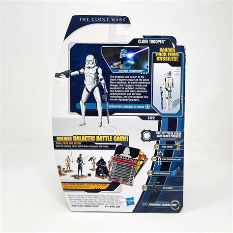 Clone Trooper CW2 ERROR Insert - Hasbro Clone Wars 2012 Star Wars Acti ...