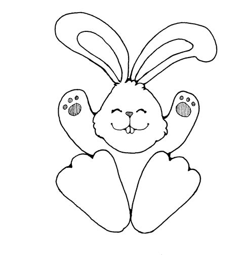 Bunny black and white free download easter clip art bunny clipart black ...