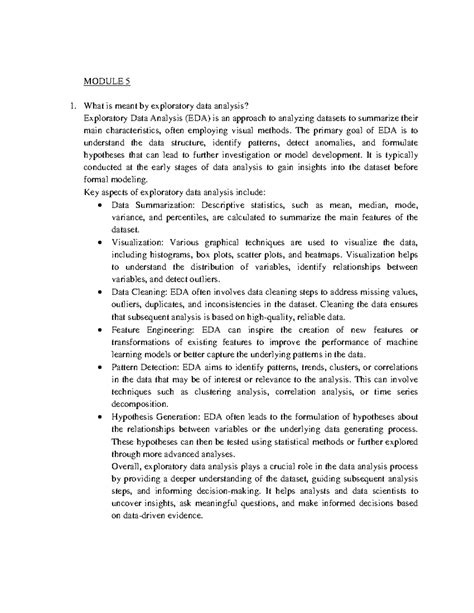 Module 1: Understanding t Tests, Estimation, and Hypothesis Testing ...