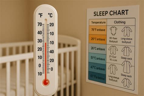 Baby Sleep Temperature Chart: Ideal Conditions