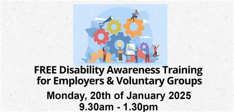 Free Disability Awareness Training for Employers and Voluntary Groups ...