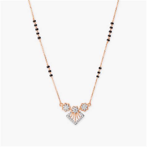 Bridal Blossom Diamond Mangalsutra