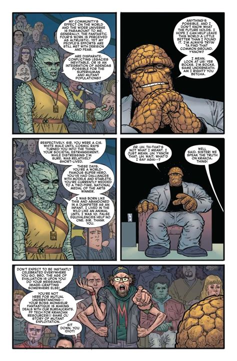 Clobberin Time #2 Preview: The Thing Confronts his Privilege?