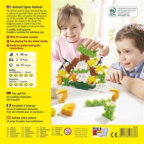 Haba Animal Upon Animal Carboard Game – Edu Toys