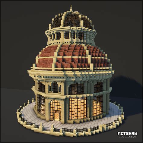 Minecraft World Map Temple
