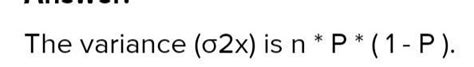 for a binomial distribution, if variance is equal to mean square then ...