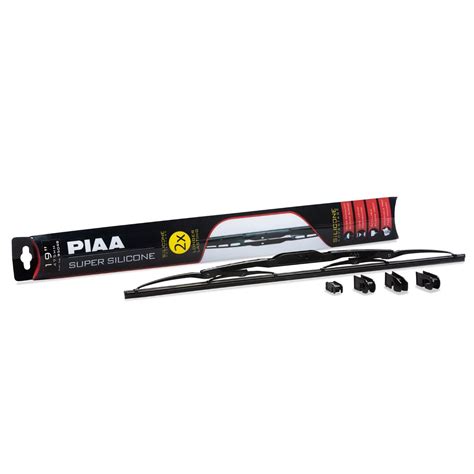 PIAA Super Silicone 19in Conventional Black Wiper Blade