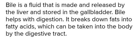 Bile is released by :(a) gastrin(b) secretin(c) cholecystokinin(d ...