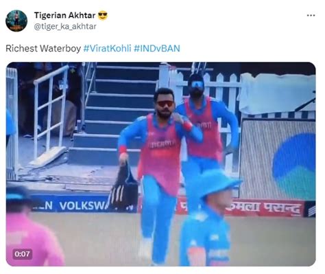 Virat Kohli’s comical waterboy stint is Internet’s new meme today. Best ...