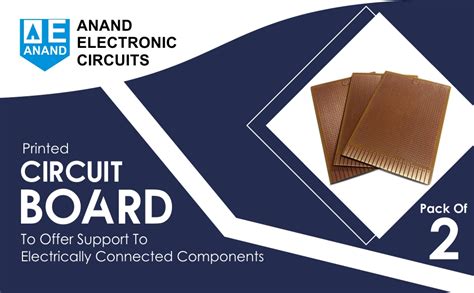 AnandCircuits PCB (120mm x 180mm) FR2 - A Grade Material - 2 Units ...