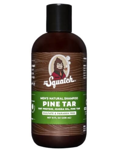 Dr. Squatch Men's Natural Shampoo Pine Tar -- 8 oz - Vitacost