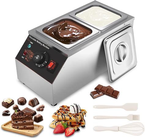 MOOTACO Chocolate Tempering Machine,Commercial Chocolate Heater Liquid ...
