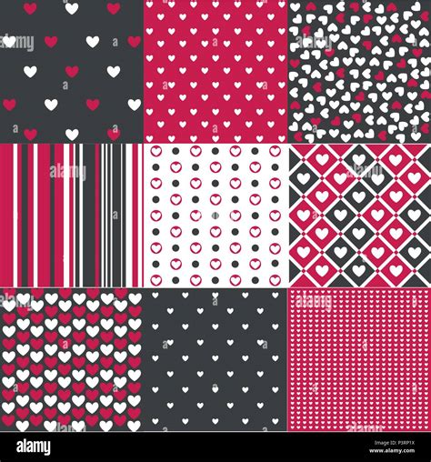 Love patterns Stock Vector Images - Alamy