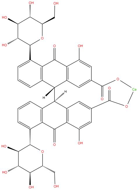 52730-36-6 / 62211-03-4 Calcium sennoside 98% - ChemicalBook India