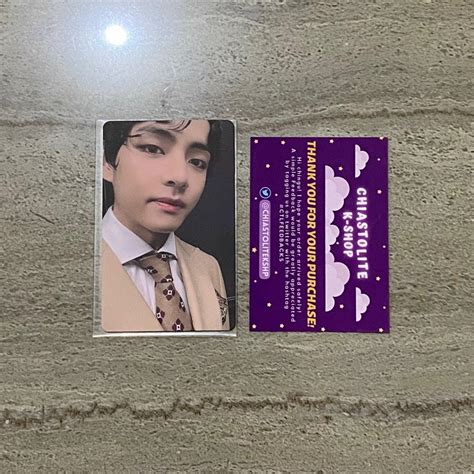TAEHYUNG MAP OF THE SOUL 7 VERSION 4 PHOTOCARD, Hobbies & Toys, Memorabilia & Collectibles, K ...