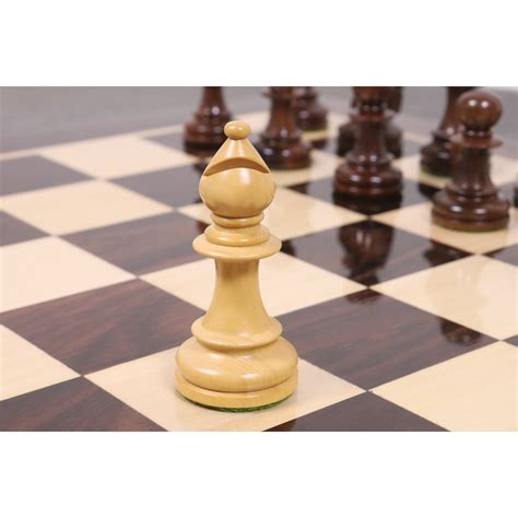 3.5" Persian Knight Staunton Chess Set - Chess Pieces Only - Weighted