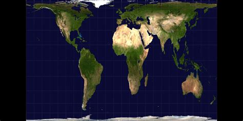 Gall-Peters_Wikipedia public domain | Die bemerkenswerte Karte