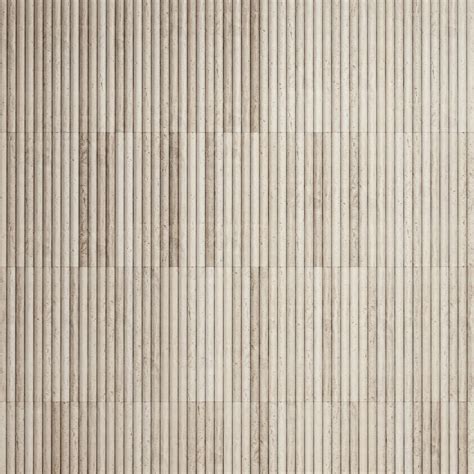 Romano Fluted Travertine Stone Mosaic Wall Tile | Stone mosaic wall ...
