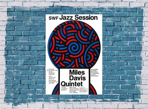 Miles Davis - Jazz Session , Karlsruhe 1969 - Konzertplakat, US$ 1,044.29