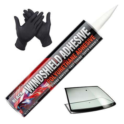 cocomfix Polyurethane Windshield Adhesive, Fast Curing & High Bond Strength Windshield Sealant ...