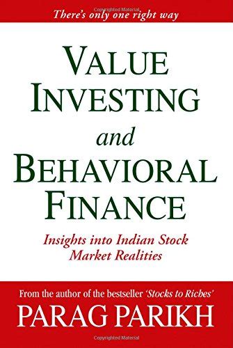 Buy VALUE INVESTING AND BEHAVIORAL FINANCE: INSIGHTS INTO INDIAN STOCK ...