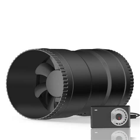 Snapklik.com : Hon&Guan 4 Inch Inline Booster Duct Fan