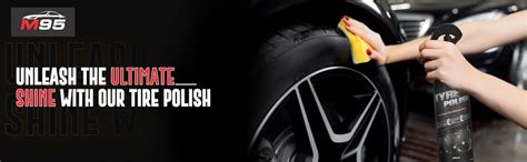 M95 Tyre Polish for Car & Bike | Long Lasting Shiner Super Gloss Car ...
