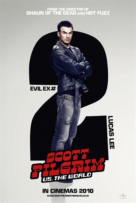 Scott Pilgrim Movie posters of the evil Exe's