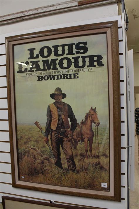 Lot - POSTER, LOUIS L'AMOUR "BOWDRIE"