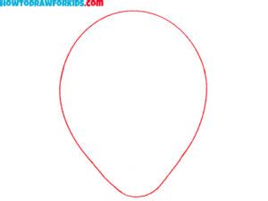 Image result for Alien Head Drawing Tutorial