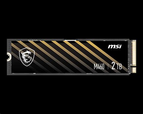 M460 PCIe 4.0 NVMe M.2